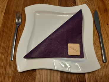 Namenskärtchen "Quadrat" Modell 1