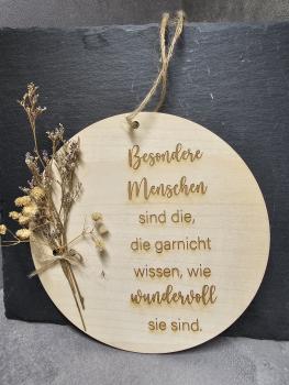 Schild "Menschen"