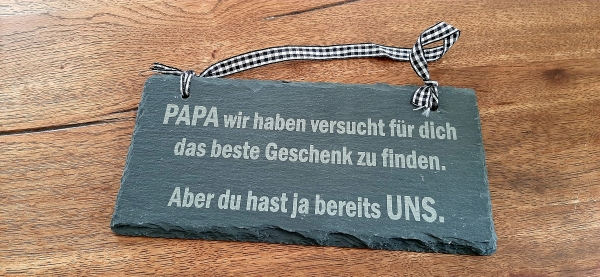 Papa wir haben versucht...