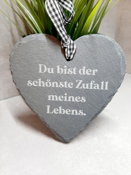 Schiefer-Herz "Zufall"