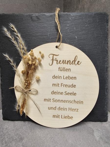 Schild "Freunde"