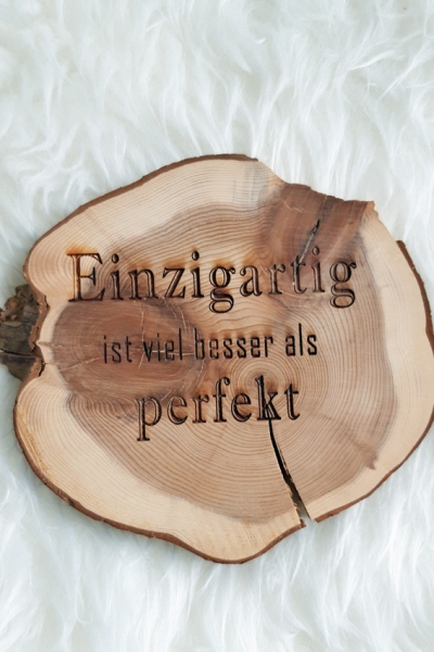 Baumscheibe "Einzigartig"