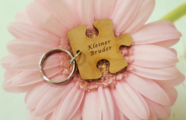 Schlüsselanhänger Puzzle "links"