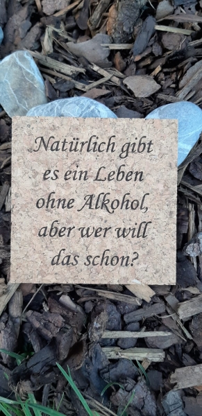 Kork Untersetzer