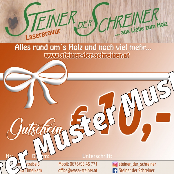 10 Euro Gutschein