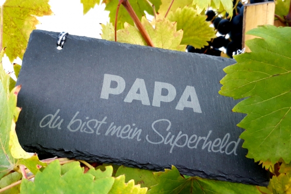 Schieferplatte "Papa"