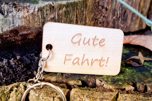 Schlüsselanhänger mit Wunschgravur